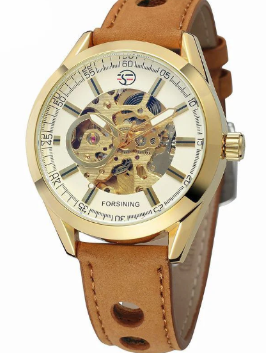Waterproof Automatic Mechanical Watch with Sapphire Glass